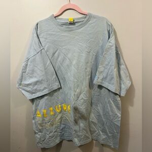 Azzure Light Blue Men's Shirt 3XL vintage